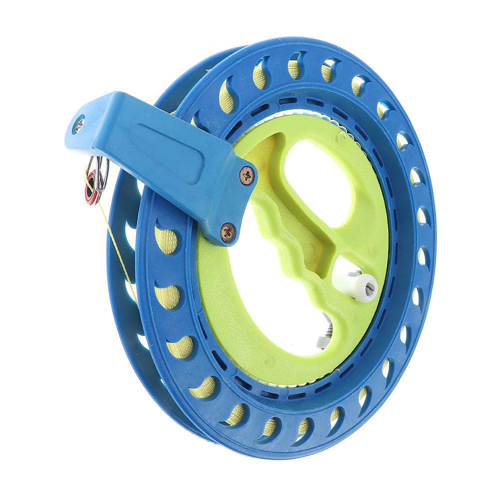 Креативная витая леска, круглая синяя катушка для намотки, ручка для колесика, инструмент, леска, катушка для воздушного змея