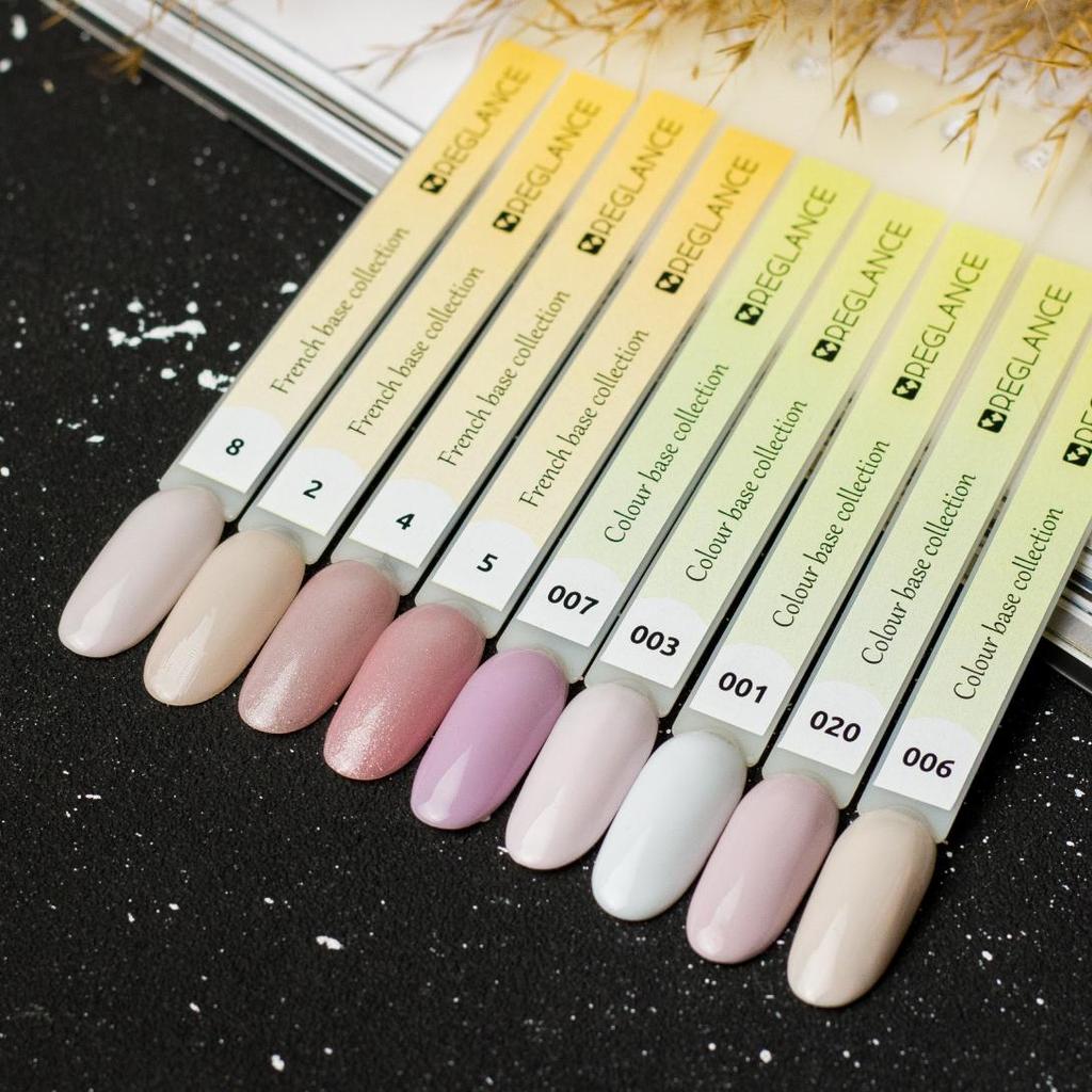 Камуфляжное базовое резиновое гелевое покрытие, набор из 3 цветов телесного цвета, 7,5 мл, УФ-светодиоды, впитывающие стеклянные бутылки