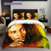Bob Marley Vibrant Art Set Threepiece Set 1 Duvet Cover 2 Pillowcase Without Core Bedding Set Duvet Cover And Pillowcase