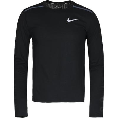 Мужская футболка As M Nk Tailwind Top Ls Gxt для комплексных тренировок, повседневная, для фитнеса, с круглым вырезом, с длинным рукавом, мужские топы 910831-010
