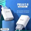 Зарядное устройство PD 20 Вт USB C, настенный адаптер для быстрой зарядки iPhone 16, 15, 14, 13, 12, 11 x 8 Pro Max, для iPad, адаптер для телефона Apple, вилка EU US