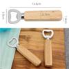 Custom 10Pcs Wooden Bottle Opener Wedding Opener Birthday Fathers Day Bachelor Party Gift Thank You Favors Groomsman Guests Gift