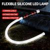 High-Lumen Silicone LED Flashlight Stick 3 Brightness Modes Portable Flexible Work Light Long Battery Life