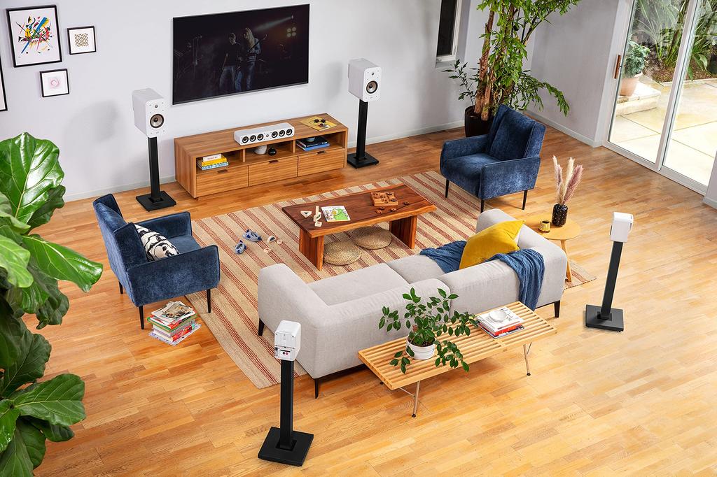 POLK AUDIO SIGNATURE ELITE ES20 Bookshelf Speaker White ES20WHT Set of (1 2)