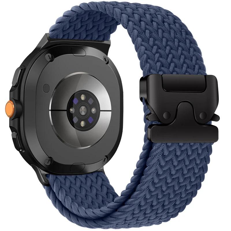 Парашютный ремешок для Galaxy Watch 8/8 classic 44 мм 40 мм Плетеный сменный ремешок для запястья Спортивный браслет ремешок Galaxy watch 8 Ремешок