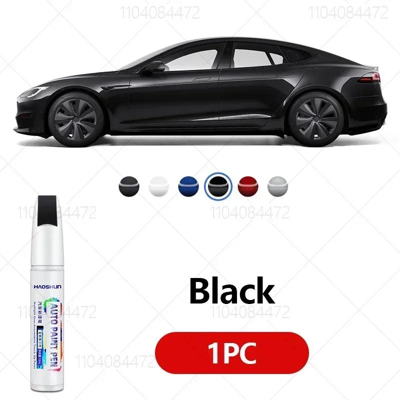Для Tesla Model 3 YXS Car Paint Scratch Repair Pen Touch Up Paint Accessories Black Pearl White Silver Deep Sea Blue Red