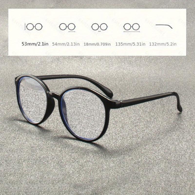 2PCS New Retro Round Frame Reading Glasses Fashionable and Artistic Multi-color Reading Glasses