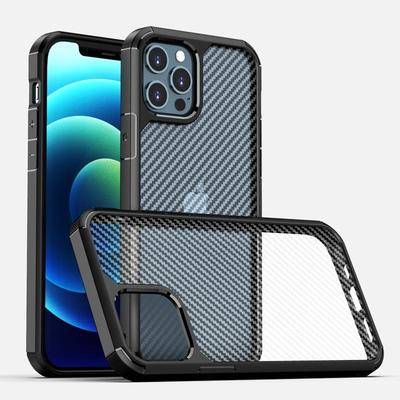 Чехол для iPhone 13 11 12 Pro XS Max X XS XR SE 2021 с рисунком из углеродного волокна, противоударный, против пота и отпечатков пальцев