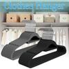 5PCS Household Save Space Non-slip Flocked Clothes Hangers Adult Hanger Coat Holder Velvet Hangers