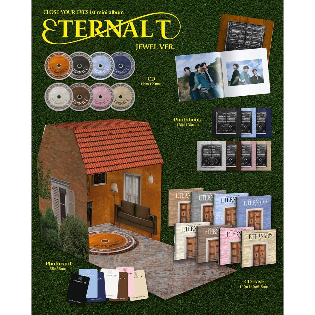 CLOSE YOUR EYES 1-й мини-альбом [ETERNALT] - JEWEL VER. (Онлайн-преимущество)