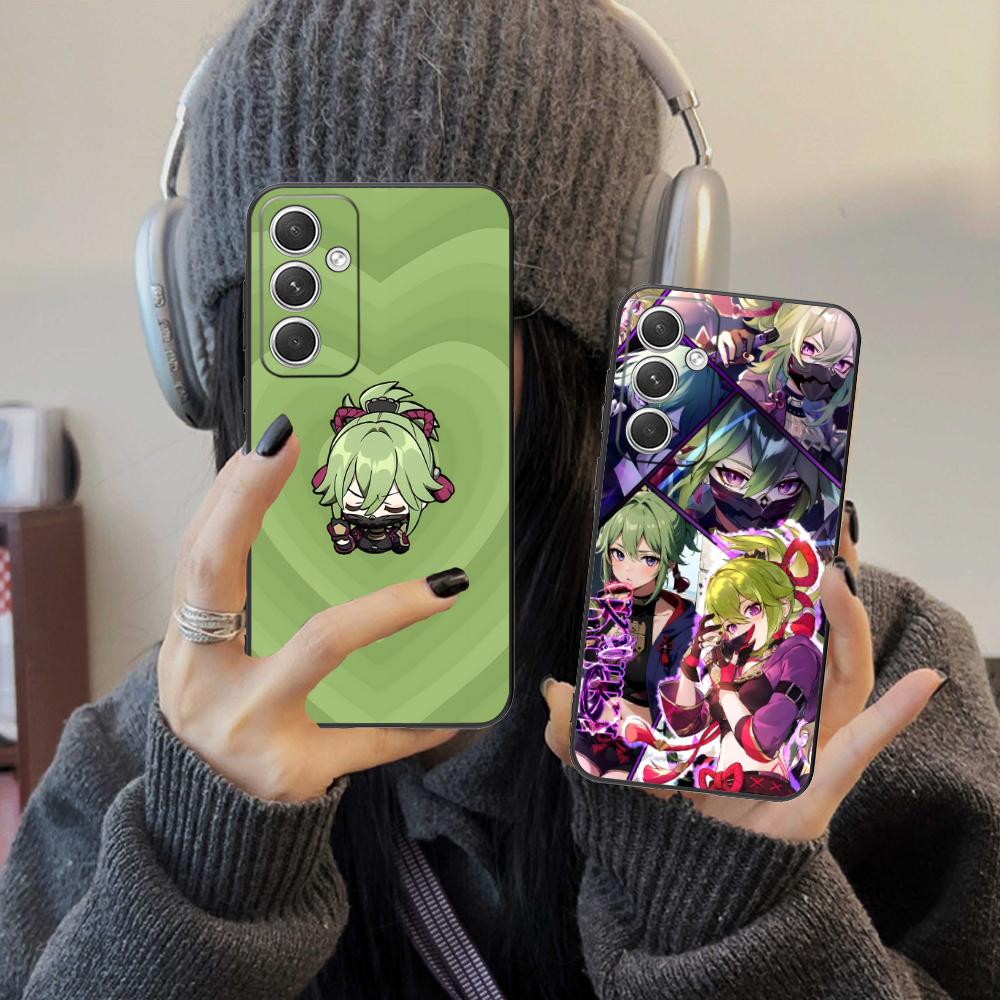 Игровой чехол для мобильного телефона GI Kuki Shinobu для Samsung Galaxy S26 S25 S24 S23 S22 S21 S20 Note20 Plus FE Ultra Красочный чехол Роскошный