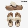 Crocs Women's Youth Winter Fur Crocs Fur Slippers Fur Slides Office School Fur Slippers Fur Winter Boots