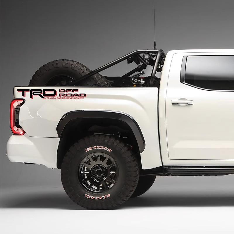 Pickup Truck Sticker TRD4x4 Off-Road Sticker for Toyota Tacoma Tantu Body Modification Sticker 2-piece Set SX1