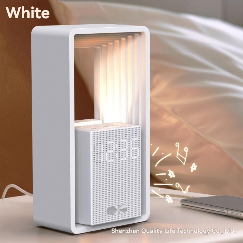 Analog Sunrise Wake-up Alarm Clock White Noise Sleep Sound Night Light High Value Bedside Table Lamp