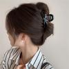 Simple Crab Hair Claw Clips Women Girls Matte Tortoiseshell Bow Ponytail Hair Clamps Barrettes Hairpins Hair Accessories