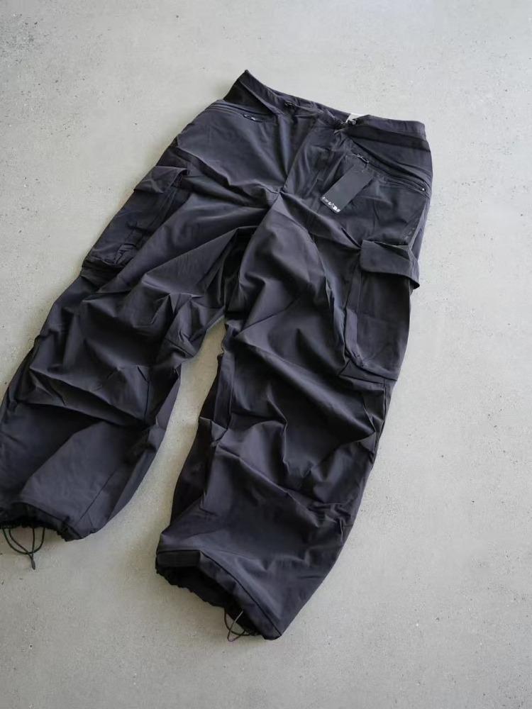 Брюки парашютиста с большими карманами, быстросохнущие, микро-стрейч, функциональные брюки K, повседневные мужские брюки для улицы