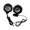 Мотоциклетная аудиосистема, разноцветные мигающие огни, Bluetooth, MP3, FM-радиоприемник, стереодинамики, усилитель музыки - A87Q