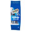 Gillette Blue 3 Men's Disposable Razor Pack, 4 Razors