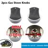 2 шт. 6/8 мм аксессуары для газовой плиты, кнопка сборки, универсальные серебряные ручки для газовой плиты, переключатель управления духовкой