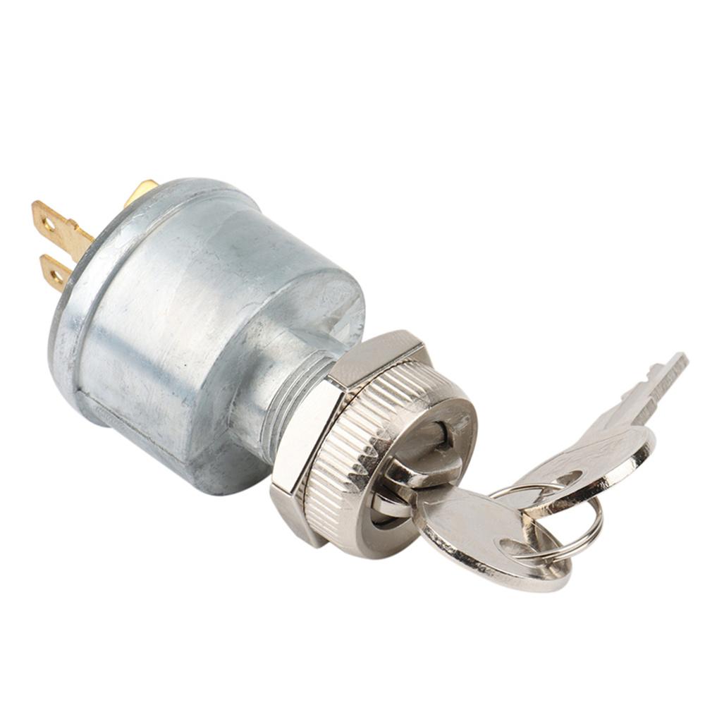 Замок зажигания с 2 ключами для EZGO 4-контактный 1981 и новее бензиновый и электрический 33639-G01