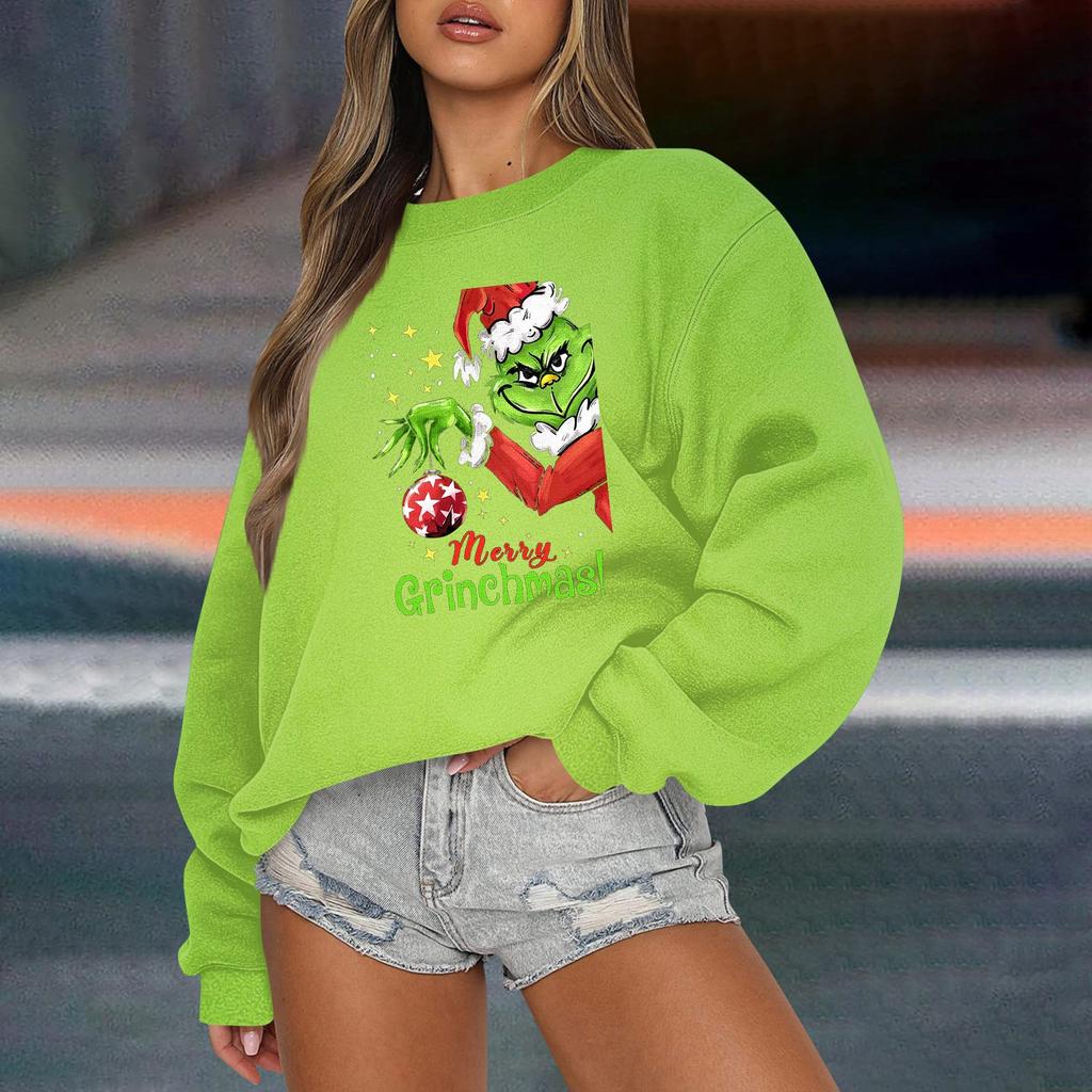 Женские осенне-зимние топы, женская толстовка с длинными рукавами, повседневные флисовые топы с круглым вырезом, свободный крой, половер