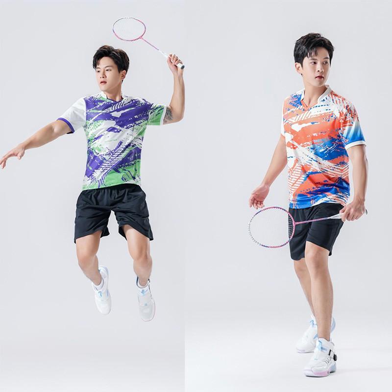 Mens Womens Kids Badminton Sport Set Quick Dry Breathable Training Jersey Shorts Skirt