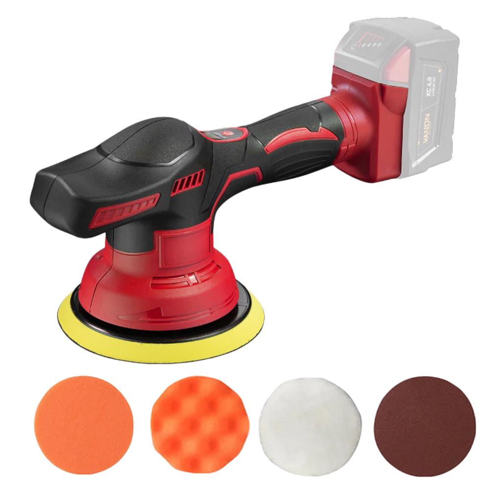 Полировальная машина, беспроводная полировальная машина для автомобиля, электрическая полировальная машина для ремонта и нанесения воска, беспроводная полировальная машина для аккумулятора Milwaukee Makita