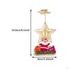 Christmas Candle Holder Candlestick Candelabra Iron Party Decor Hotel Holiday Table Decoration