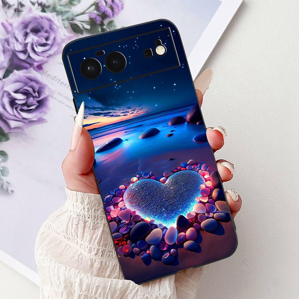 For Google Pixel 6 Case Cute Animals Soft Silicone Phone Cases For Google Pixel 6 Pixel6 Coque Ultra-thin TPU Back Cover Housing