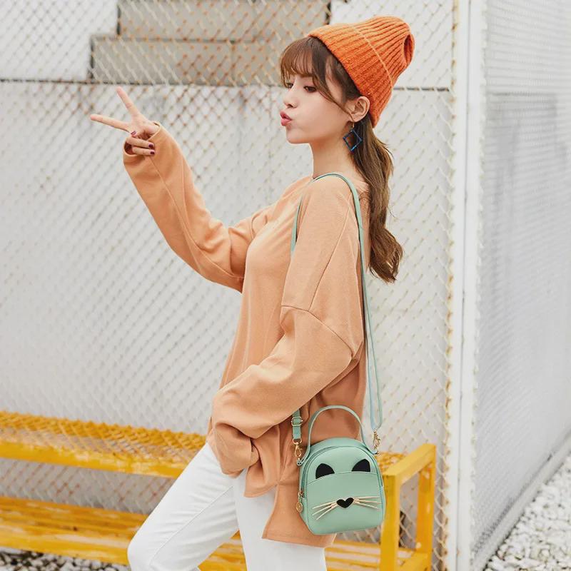 2019 Women's Mini Kitten Backpack - Cute & Fresh Mobile Phone Bag Gift
