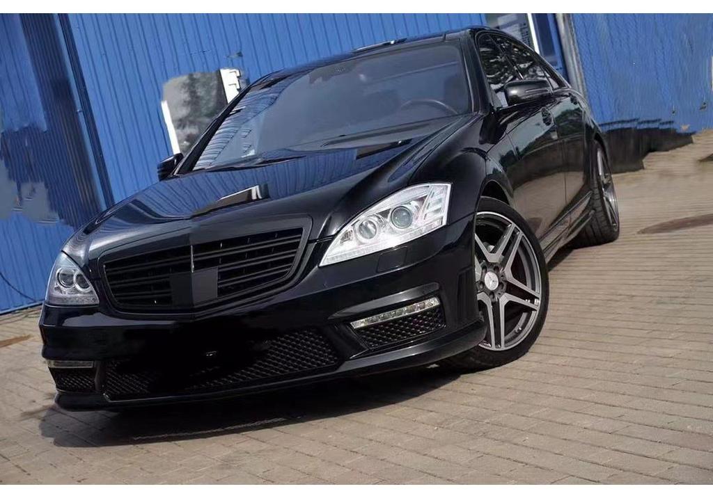 Передняя решетка в стиле AMG для S-Class W221 (2009-2012) для Мерседес
