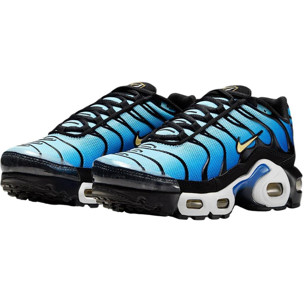Nike Кроссовки для детей Nike Air Max Plus GS Hyper Blue 2025 Черный Небесно-голубой Замша CD0609-032