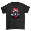 Samurai Rising Sun Anime T-Shirt - Unleash Your Inner Warrior In Style! Funny Te