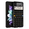 Чехол для телефона Samsung Galaxy Z Flip 3 4 5 6 Складной Черный Корпус Ретро Калькулятор Для Samsung Z Flip4 Flip5 ПК Жесткая Крышка