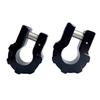 Aluminum Shackles 3/4 D-rings Shackle Rugged 8 Ton (68000 Lbs) Capacity Securely Connect Tow Strap or Winch Rope for Bumper