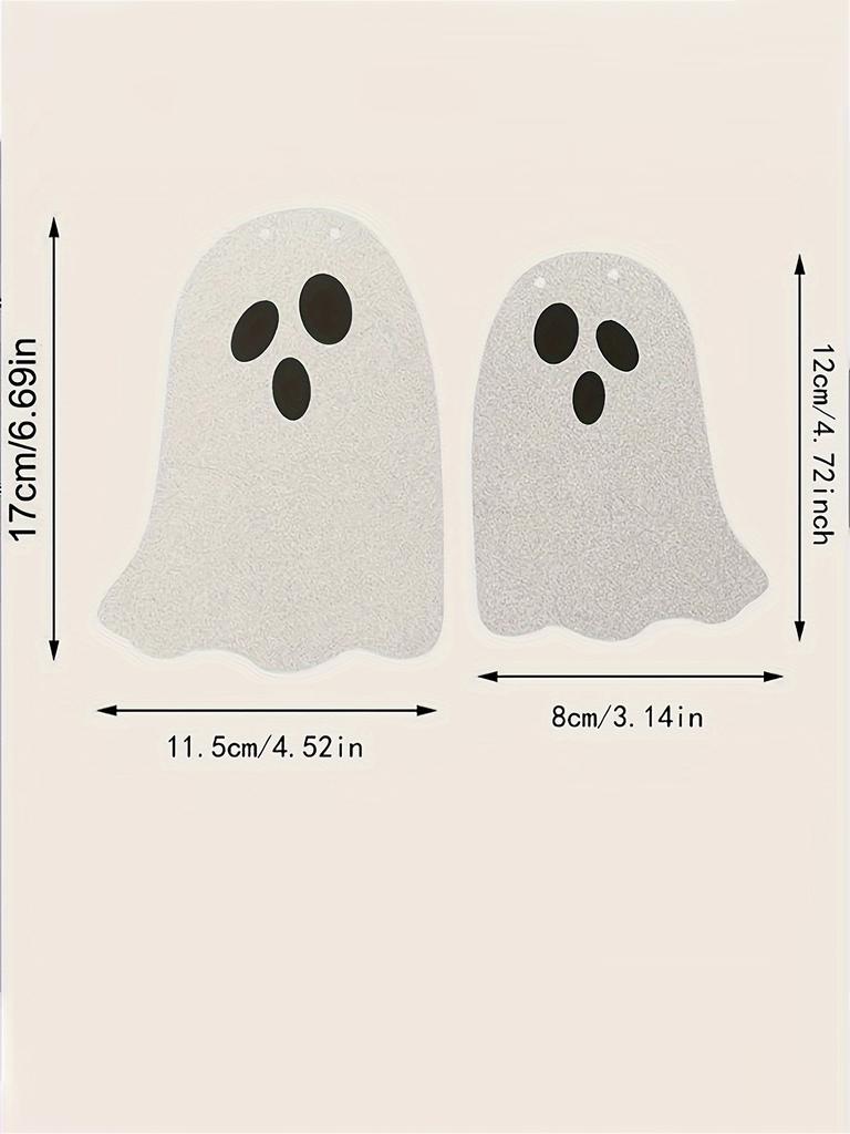 1 комплект - Флаг Призрака на Хэллоуин - украшение дома с привидениями, подходит для украшения дома на Хэллоуин на вечеринках и мероприятиях
