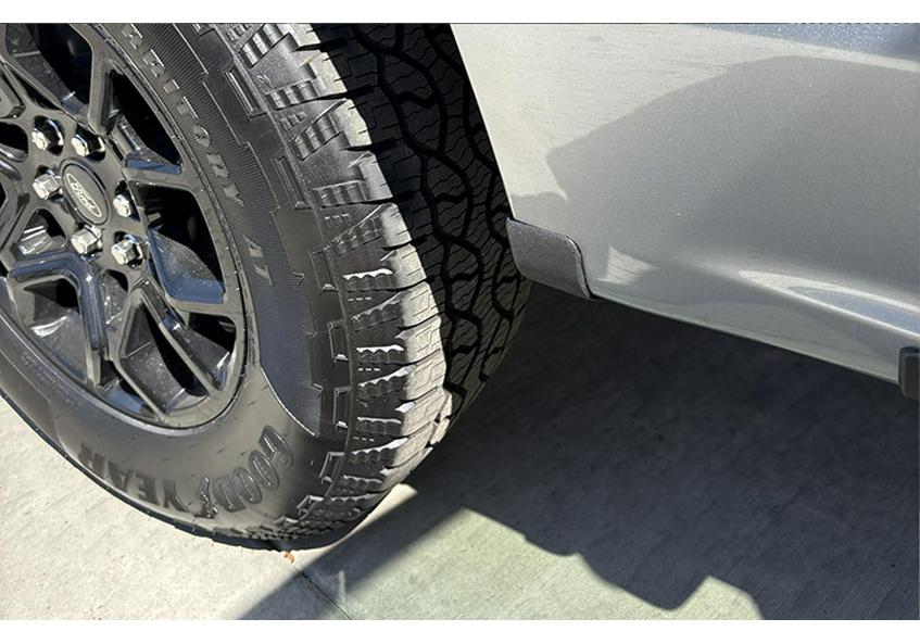 21-25 Ford F150 Спойлер-накладка на угол кузова для удаления брызговиков