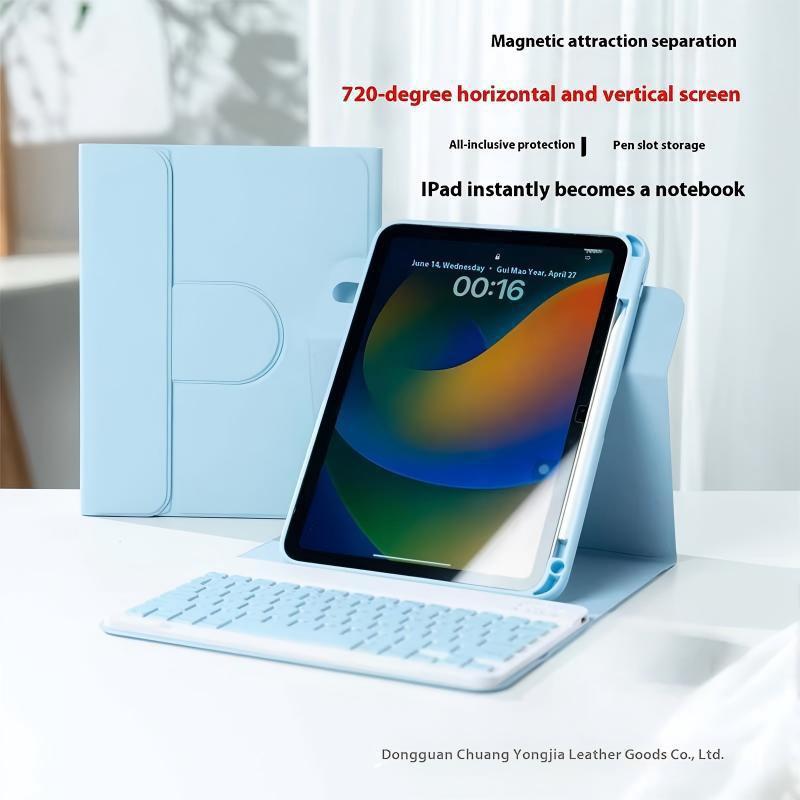 Magnetic Rotating Detachable Case IPad 10th Gen A16 Air 7 Full Protection Shockproof Cover With Stand