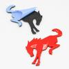 HFVS5 2Pcs For Ford Bronco Logo New ABS 3D Car Horse Stickers Hot Exterior Modification Tailgate Leaf Board Letters Animal Parts Badge