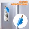 Тающий пломбир Магнит на холодильник Сделай сам Дом Офис Кухня Шкафчик Холодильник 3D Эскимо Магнитное украшение Орнамент