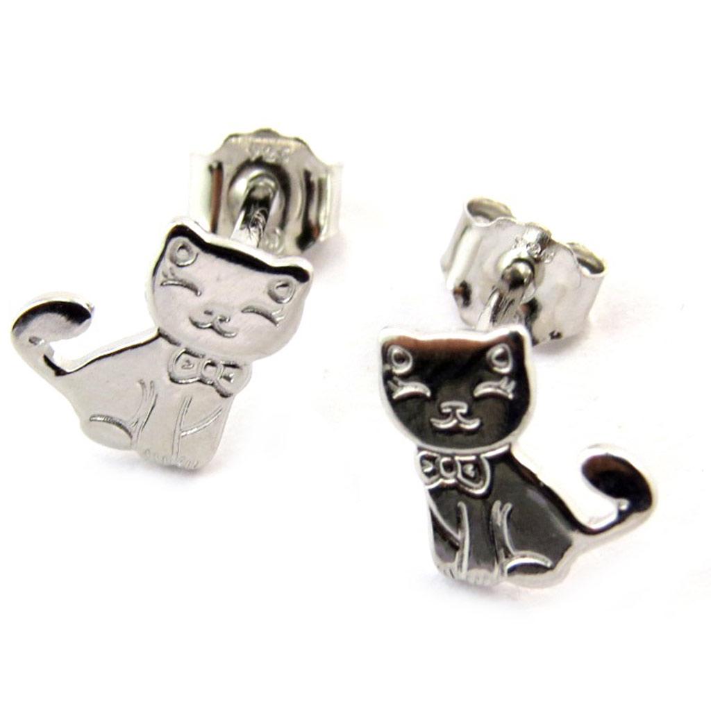 Les Trésors De Lily [N3991] - Серебряные серьги «Шатоны» (родиевое покрытие)