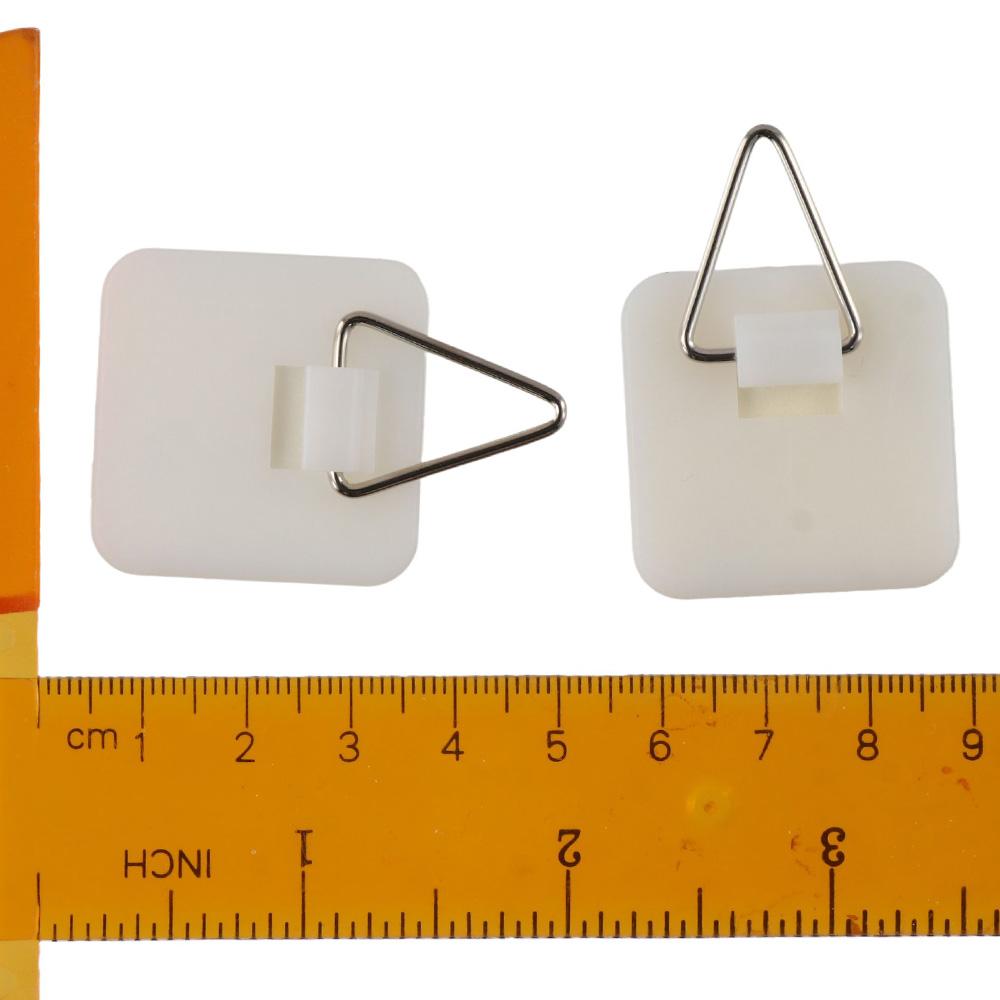 Sticky Plastic Invisible Adhesive Plate Hanger Photo Frame Hangers Picture Hangers Plate Holders