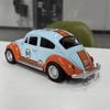 Simualtion 1/18 Scale Classic Beetle 1955 Car Model Collection Sound and Light Children Boy Toy Vehicle Gift Home Decor