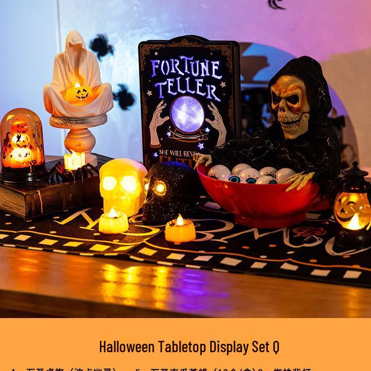 Светящийся тыквенный фонарь на Хэллоуин Набор для украшения вечеринки