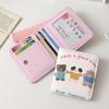 Портативный Мультяшный Кошелек Мини Каваи Визитница Милый Кожаный (PU) Мешок для Денег