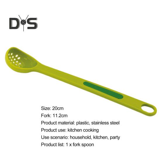 1 комплект дуршлага с защитой от царапин, прочный полый дуршлаг с длинной ручкой для соуса