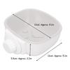 Hanging Slow Feeder Bowl Premium Polymer Crate Feeder Lightweight Pet Water Bowl  Indoor Feeding