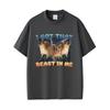 I Got That Beast In Me Funny Rock Hyrax Meme Graphic Tshirt Unisex Wounisex Casual Cotton Vintage Short Sleeve Male Oversized Tshirts
