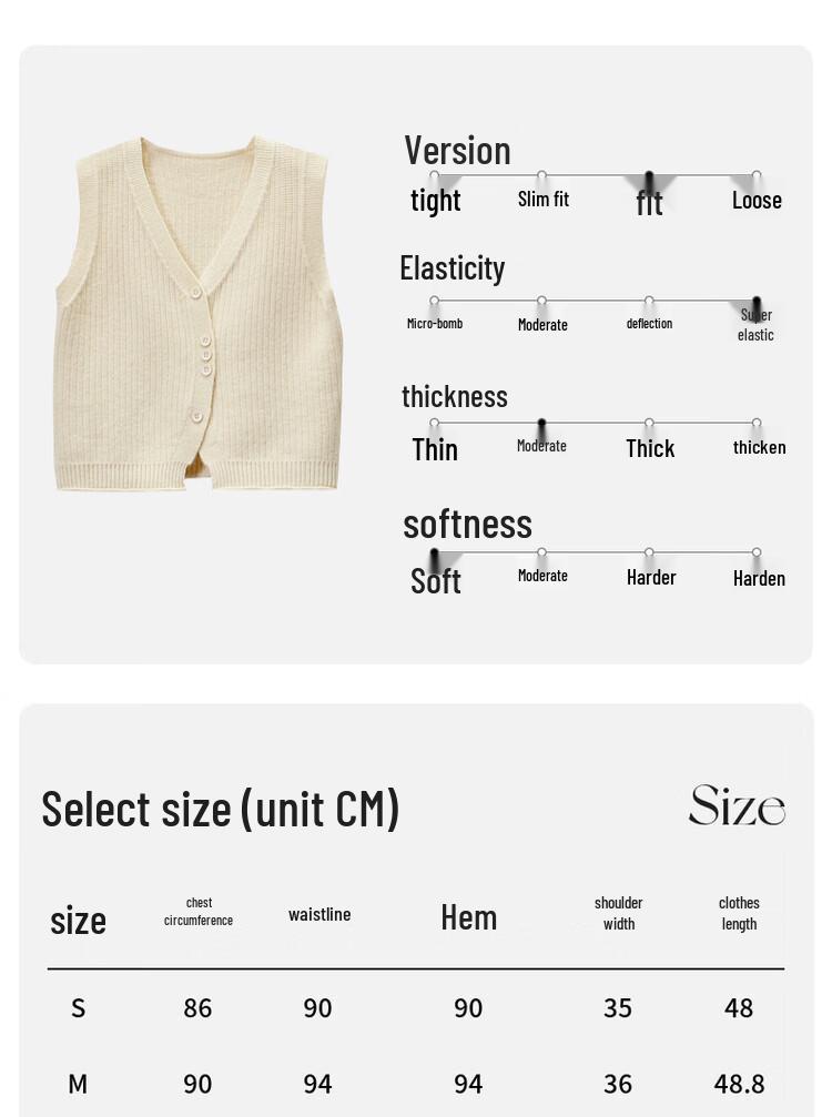 Autumn Layered V-Neck Sleeveless Vest
