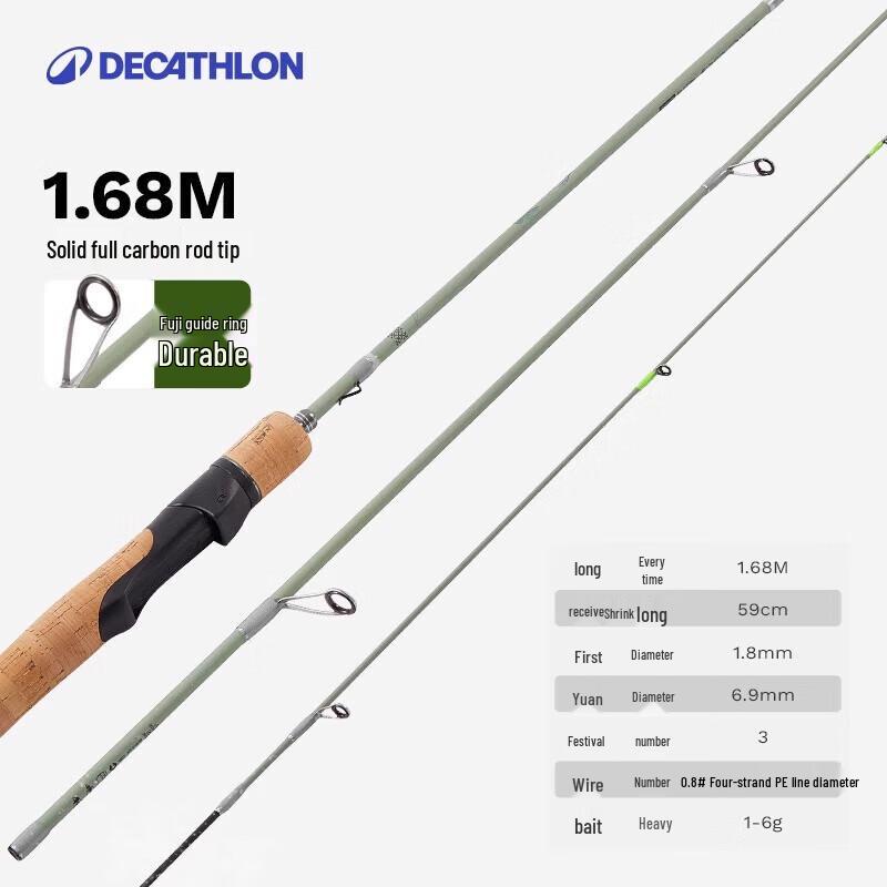 Удилище спиннинговое Decathlon Creek Bamboo UL